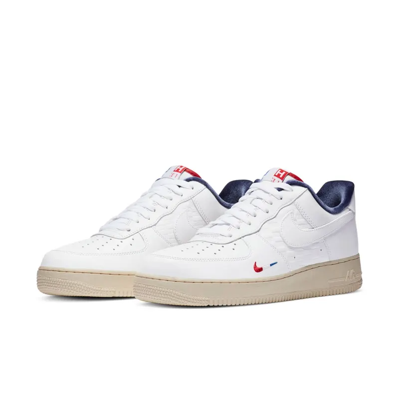 Nike Air Force 1 Low Kith Paris – “White / Red-navy” (CZ7927-100)