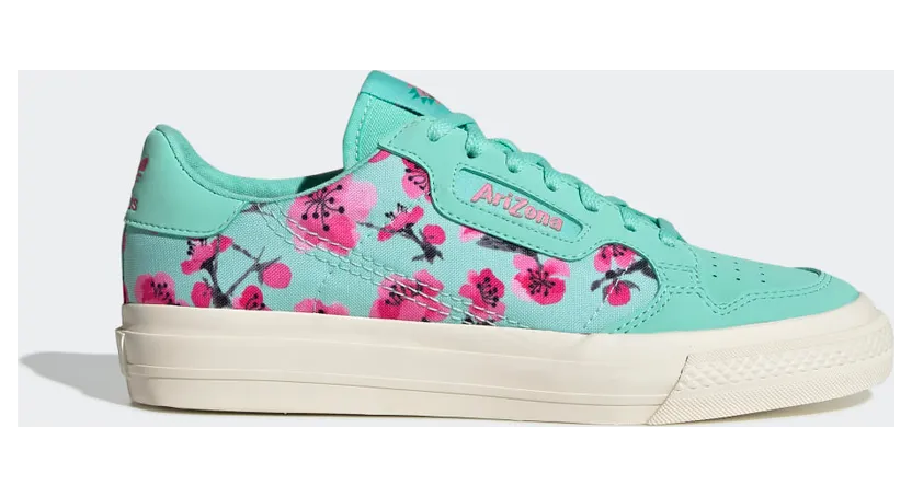 adidas Continental Vulc Easy Green / Core Black / Semi Solar Pink (EF9075)