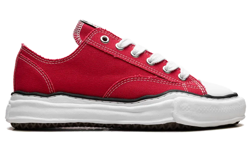Maison Mihara Yasuhiro Peterson OG Sole Canvas Low “Red” (A01FW702-RED) (5)
