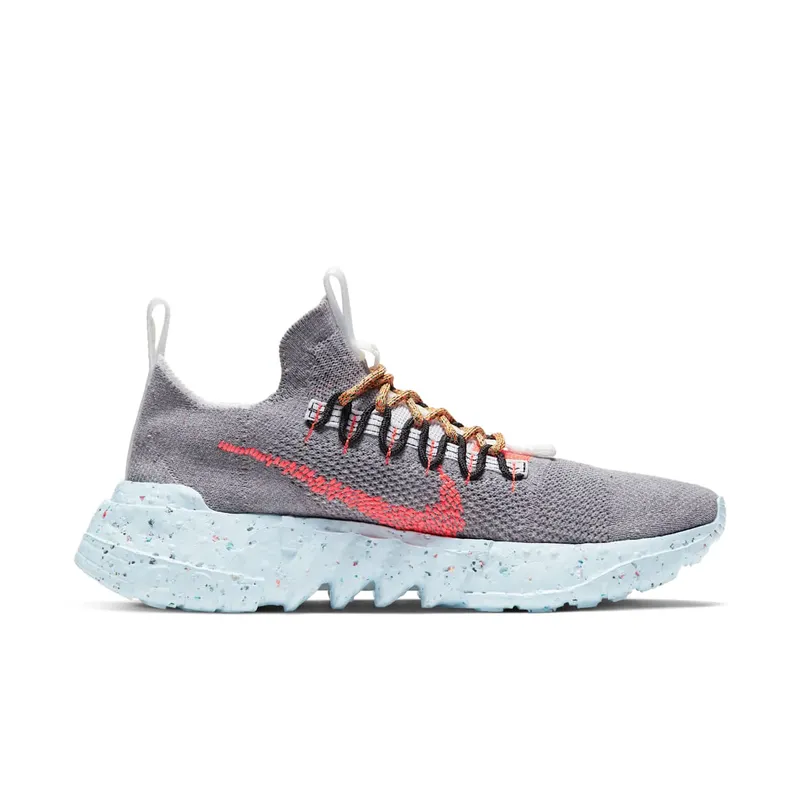 Nike Space Hippie 01 Vast Grey Hyper Crimson (2020) (CQ3986-001)