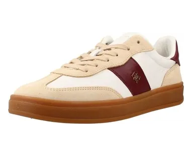 Tommy Hilfiger suede-panelled leather “White” (FW0FW09497)