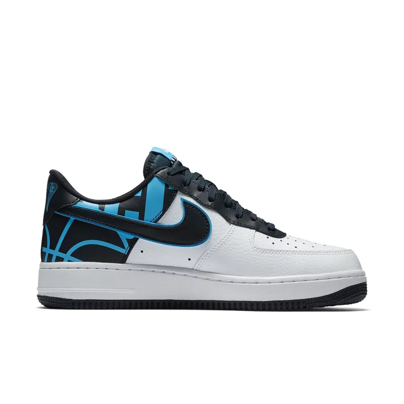 Nike Air Force 1 Low Logo Pack White Obsidian White/Dark Obsidian (823511-105)