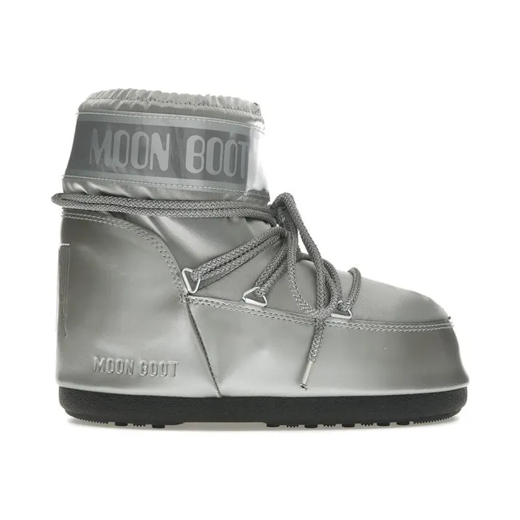 Moon Boot Icon Low Boot Glance Silver (80D1409350-H001)