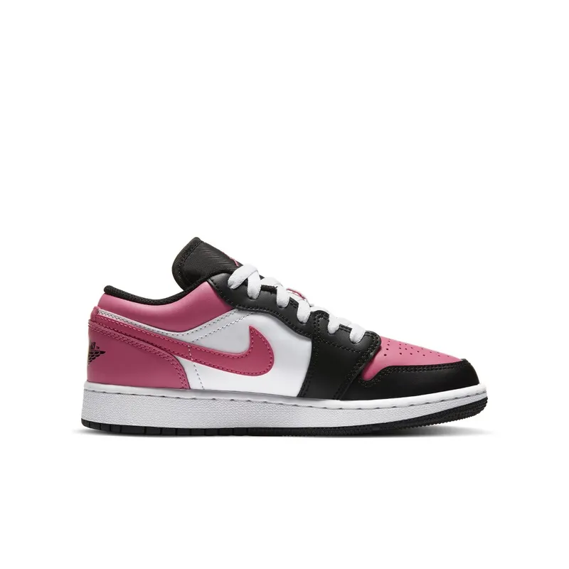 Jordan 1 Low Pinksicle (GS) White/Black-Pinksicle (554723-106)
