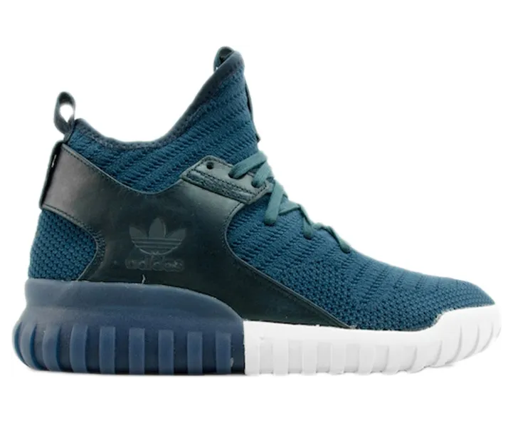 Adidas Tubular X Knit ‘Petrol’ Midnight/Petrol/Night (S81675)