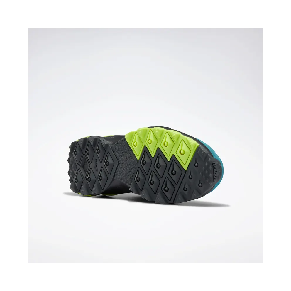 Reebok Aztrek Double Mix Trail Shoes Mineral Mist / True Grey 8 / Neon Lime