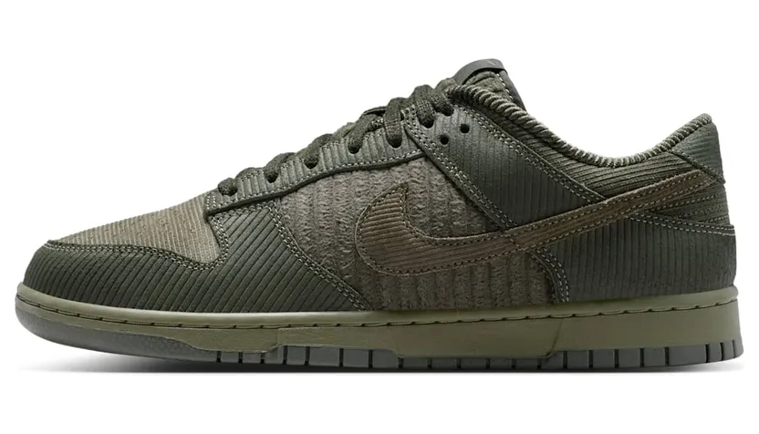 Nike Dunk Low Retro Premium “Cargo Khaki / Medium Olive / Sequoia / Cargo Khaki” (IB7746-300)