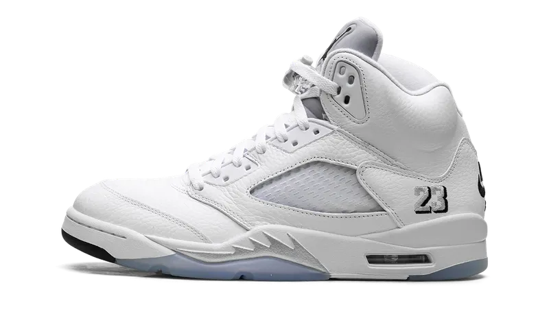 Air Jordan 5 “White Metallic (2026)” (HQ7978-103)