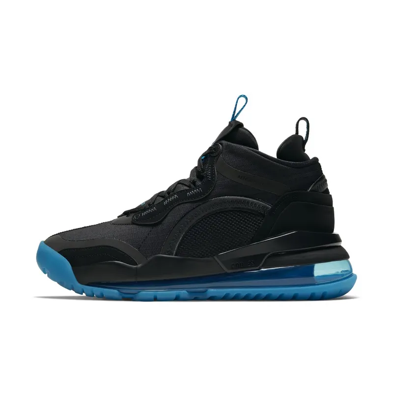 Jordan Aerospace 720 Black Blue Fury Black/Blue Fury-Reflective Silver (BV5502-004)