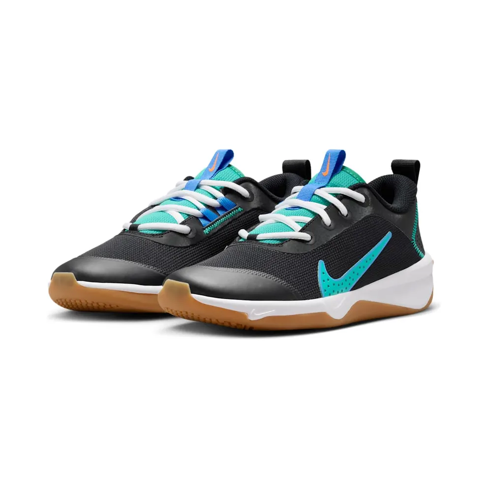 Nike Omni Multi-Court Black Blue Crystal Clear Emerald (DM9027-015)