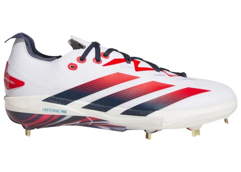 adidas Adizero Electric+ 2.0 USA White Navy Collegiate Red (KK1071)