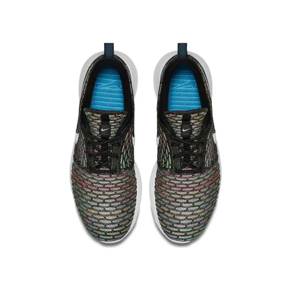 Nike Womens Roshe Run Flyknit Multicolor (2015) (704927-001)