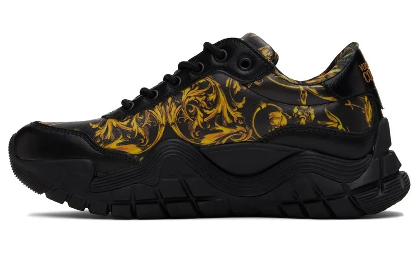 Versace Jeans Couture Black Impulse Sneakers (E72YA3SH3 EZP084) (3)