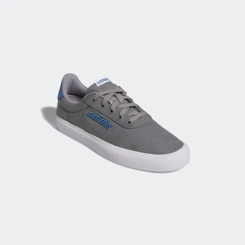 Adidas Vulc Raid3r Sustainable Lifestyle Skateboarding Logo Branding Grey Three / Altered Blue / Cloud White (GW5930)