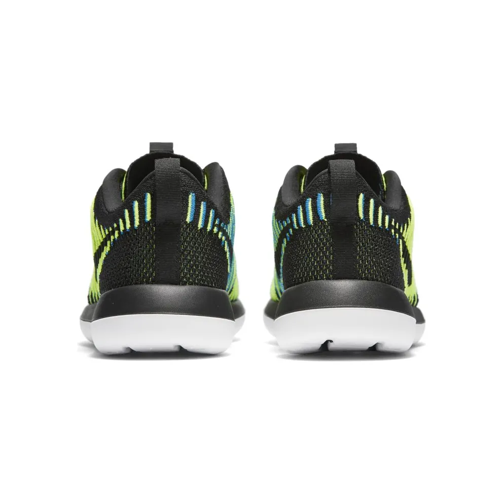 Nike Roshe Two Flyknit Photo Blue (W) Black/Photo Blue-Volt-Black (844929-003)