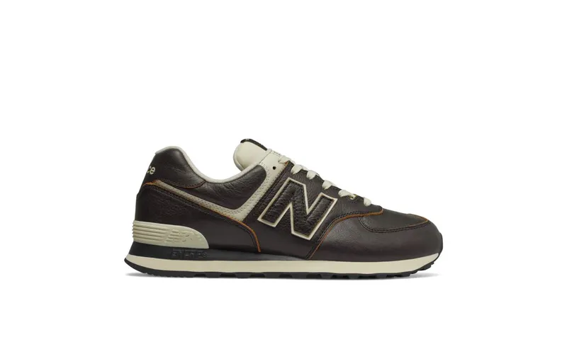 New Balance 574 Black Leather (ML574LPK)