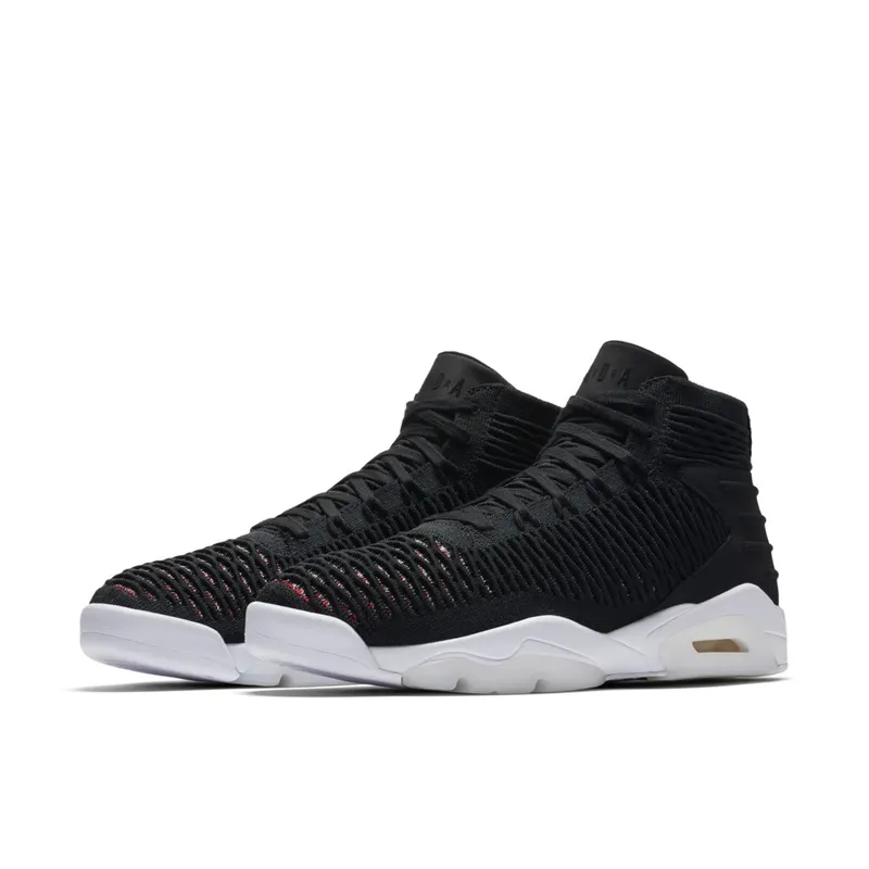Jordan Flyknit Elevation 23 Black University Red Black/Black-University Red-White (AJ8207-023)