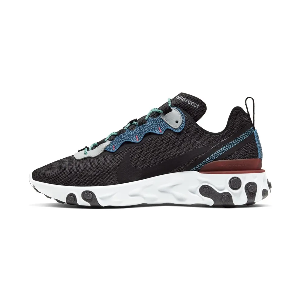 Nike React Element 55 SE Anthracite Anthracite/Pure Platinum-University Red-Blue Fury (CD2153-001)