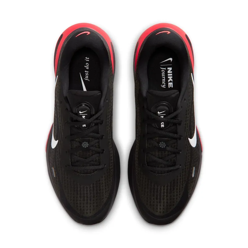 Nike Journey Run Black/Dark Smoke Grey/Red Orbit/White (FN0228-013)
