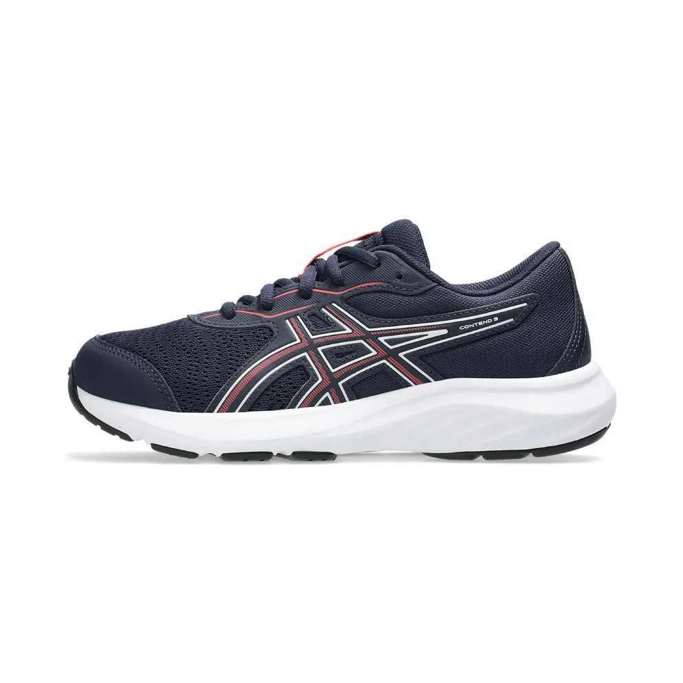 ASICS Contend 9 Midnight Flash Red (1014A337-407)