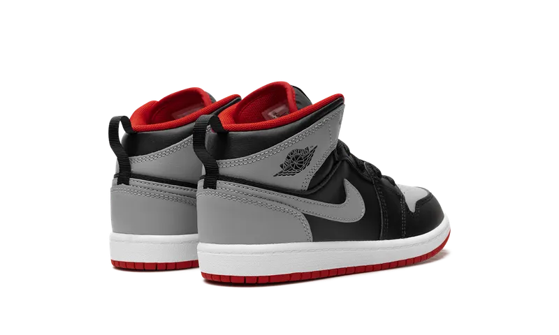 Jordan 1 Mid PS “BLACK GREY RED” (DQ8424-006)