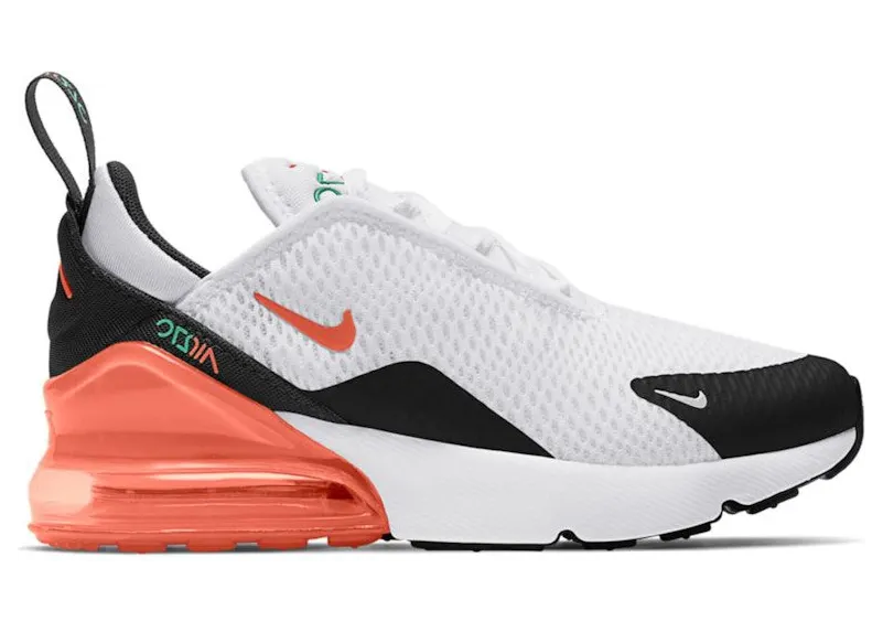 Nike Air Max 270 White Turf Orange (AO2372-107)