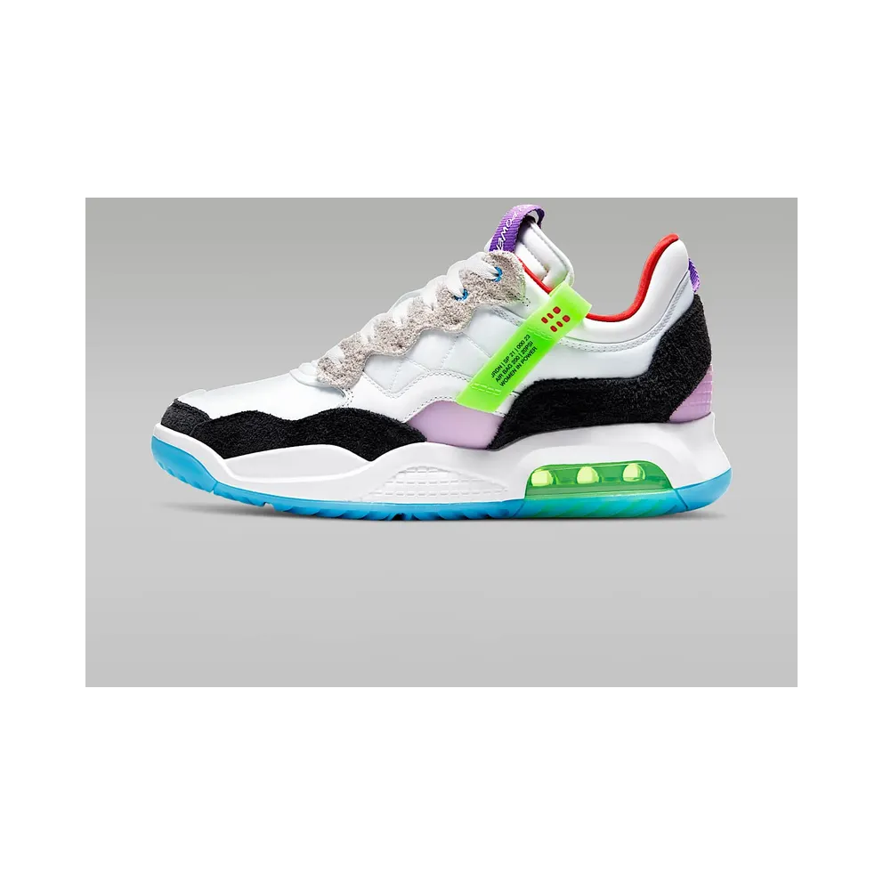 Nike Jordan MA2 “White / Black / Purple Nebula / University Red” (CV8122-100)