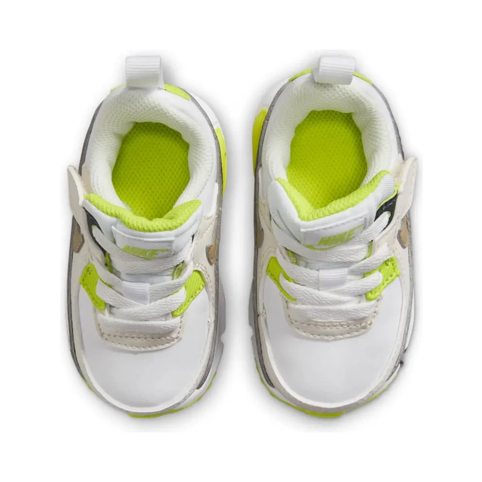 Nike Air Max 90 EasyOn White Cyber Dark Smoke Grey Khaki (HF6359-103)
