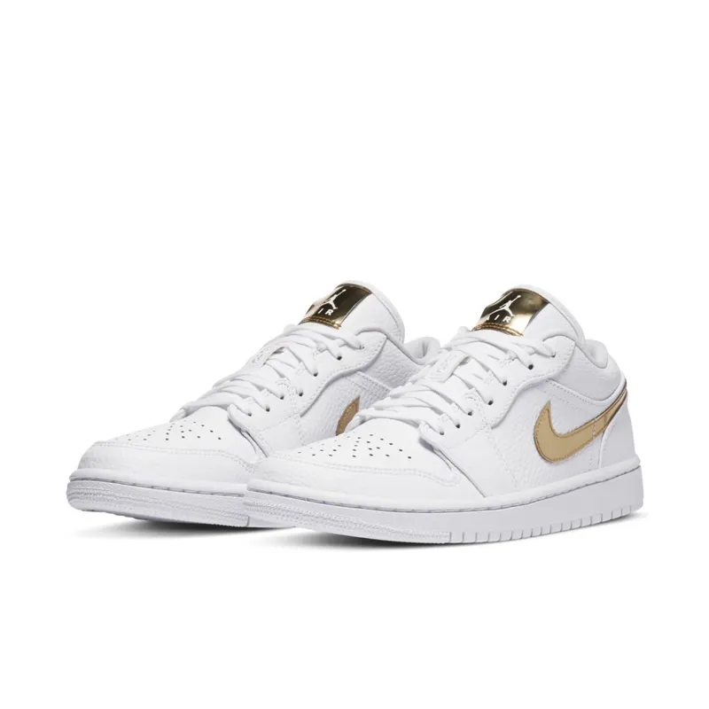 Jordan  1 Low White Metallic Gold (W) White/Metallic Gold-White (CZ4776-100)