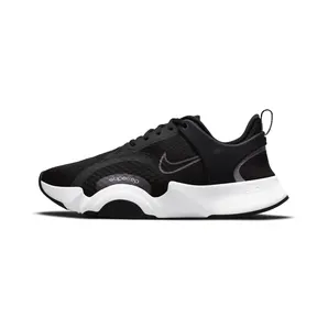 Nike SuperRep Go 2 Trainingsschoen “Black / White / Metallic Dark Grey” (CZ0612-010)