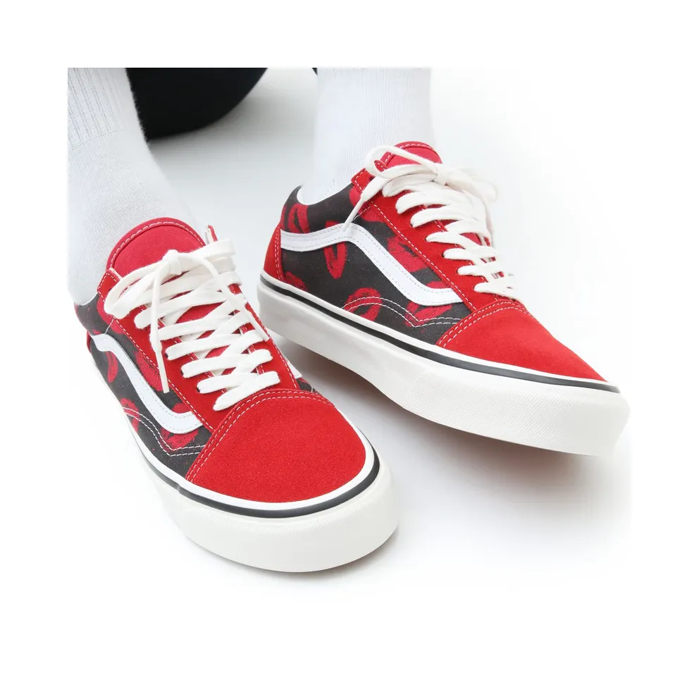 VANS Anaheim Factory Old Skool 36 Dx Shoes Red (VN0A54F34SP)