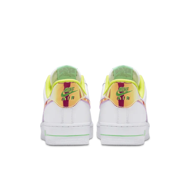 Nike Air Force 1 Low White Multi Pastel (W) White/Lemon Venom-Electro Green-Multi-Color (CW5592-100)