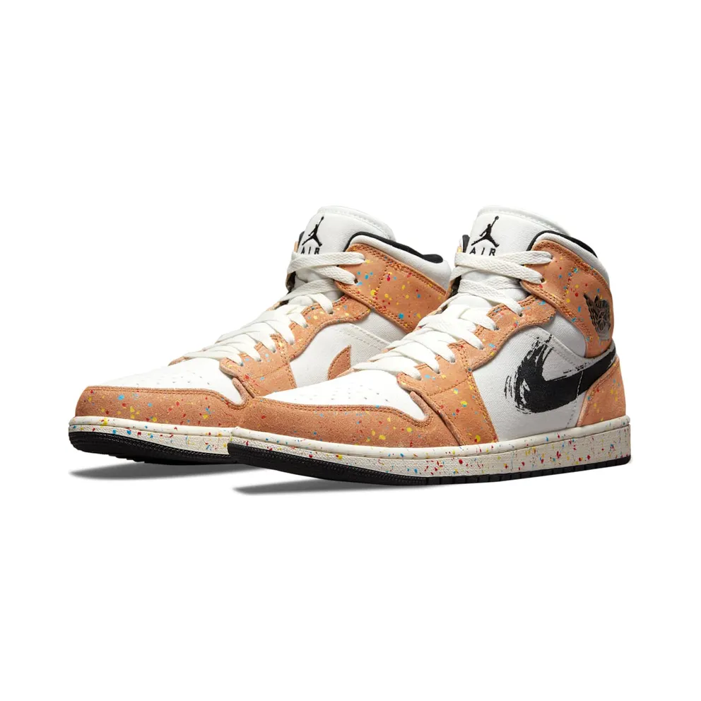 Air Jordan 1 Mid SE “Brushstroke” (DA8005-100)