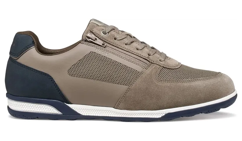 Geox sneaker donker marine taupeblauw (U65LGB01422C1B4P)