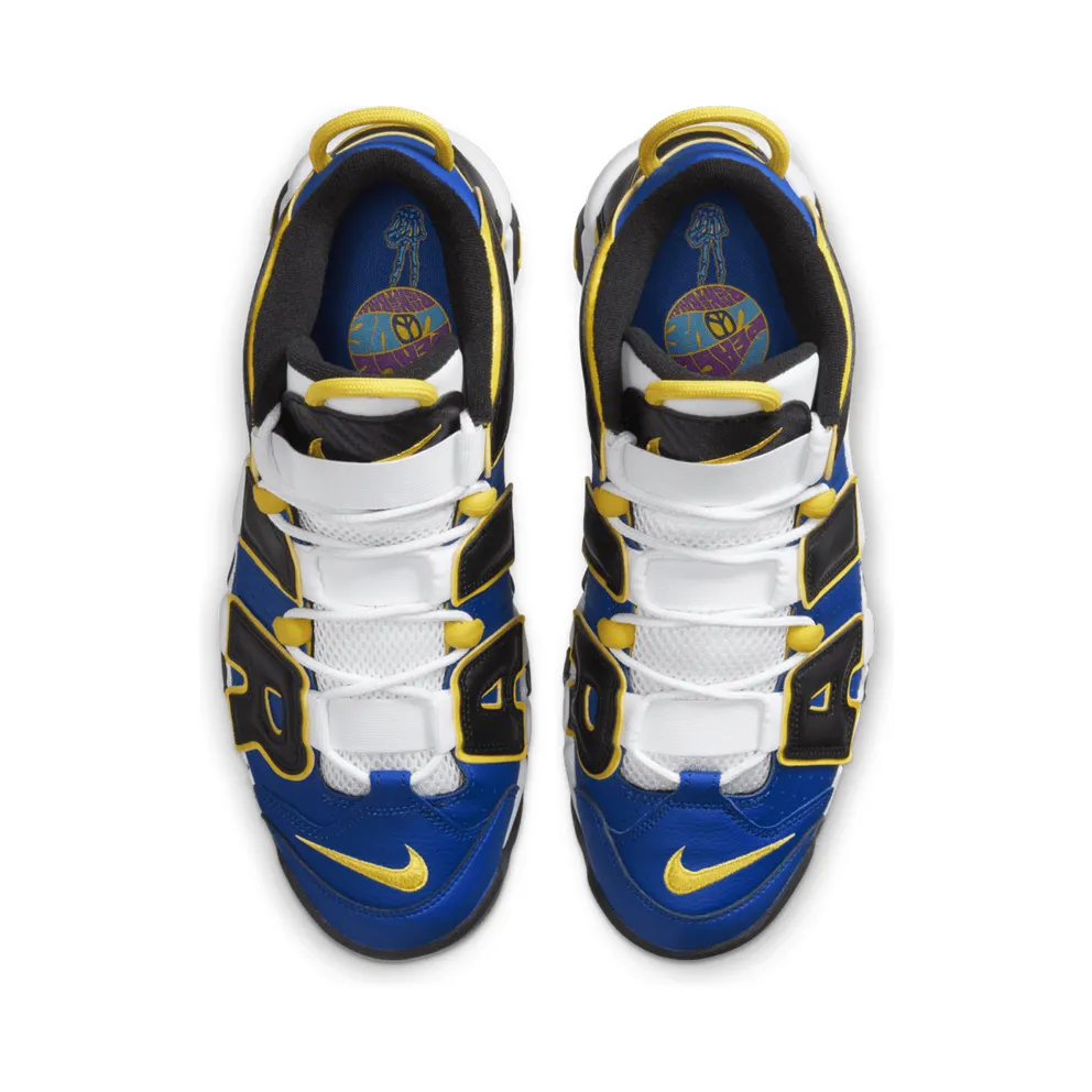 Nike Air More Uptempo Peace, Love & Basketball Game Royal/Black-White-Speed Yellow (DC1399-400)