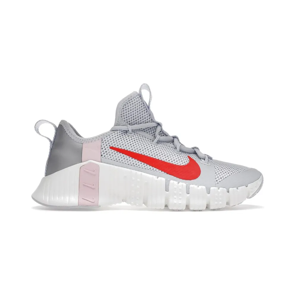 Nike Free Metcon 3 Football Grey Bright Crimson (CJ6314-006)