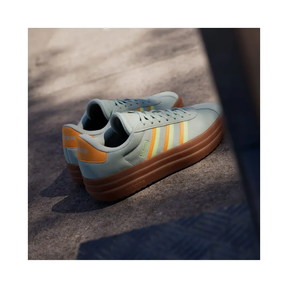 Adidas VL Court Bold Linen Green / Crew Orange / Hi-Res Yellow (JI1787)