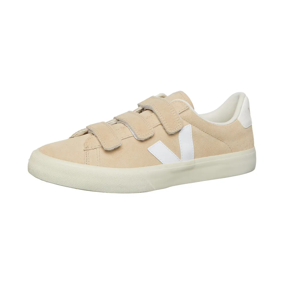 Veja Recife Logo Almond / White (RC0302960B)