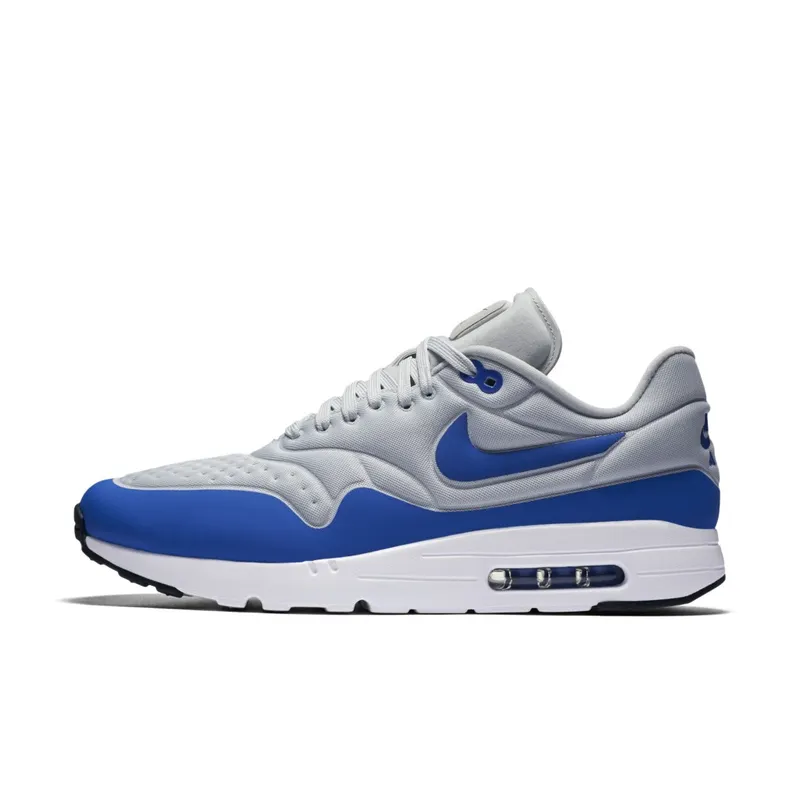 Nike  Air Max 1 Ultra Pure Platinum Game Royal Pure Platinum/Game Royal-Neutral Grey (845038-004)