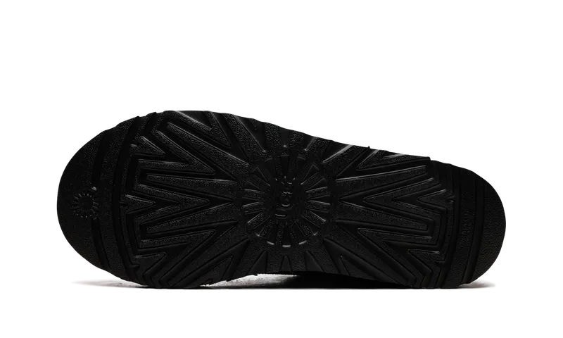 Ugg Tasman Logo Slide “Black / Samba Red” (1112448-BSMR)