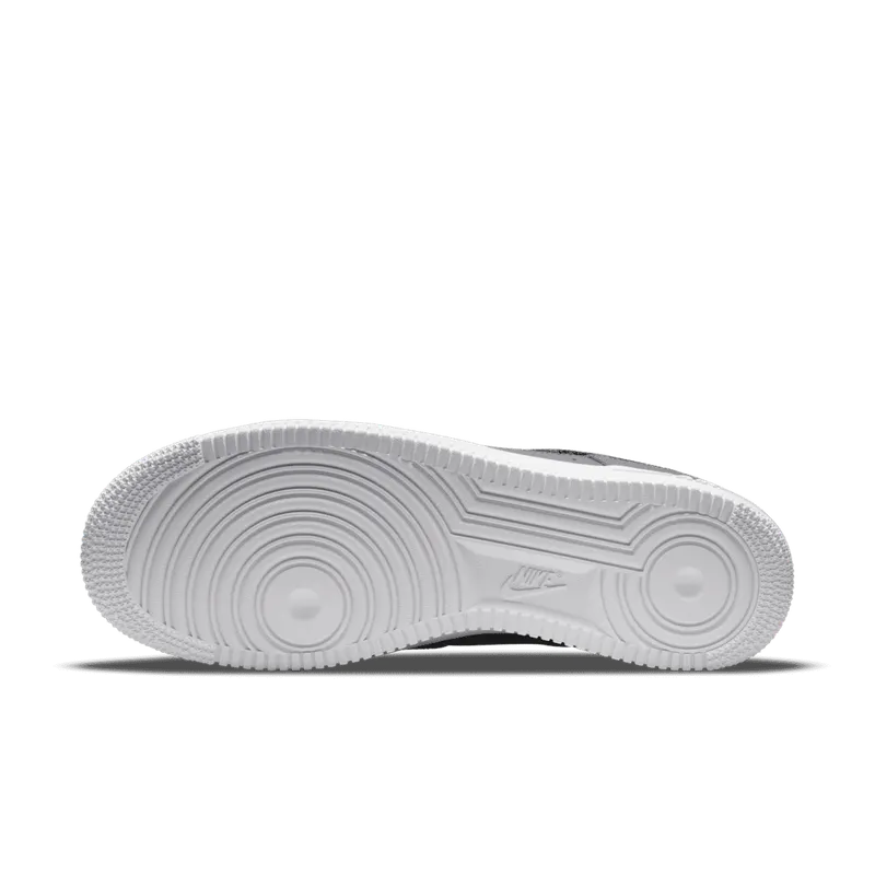 Nike Air Force 1 Low Grey Red Reflective Swoosh (DN4433-001)