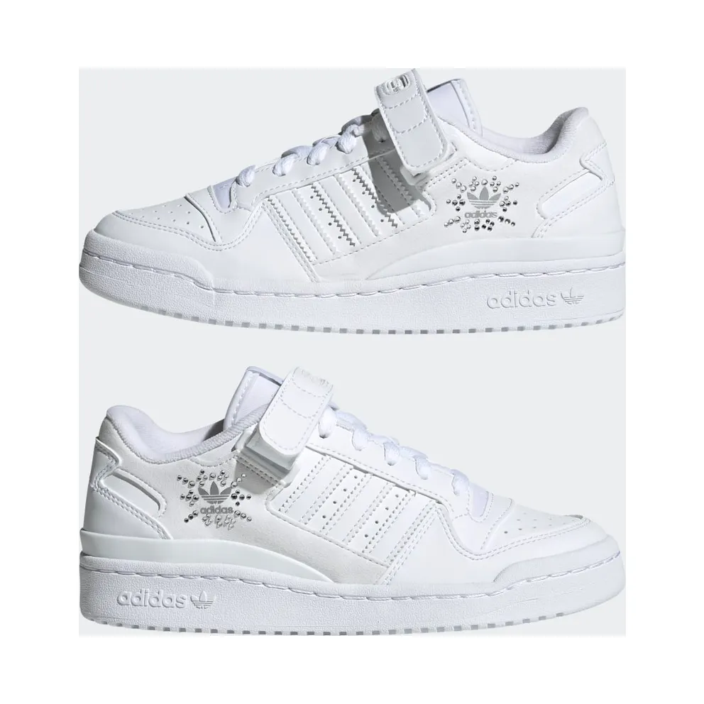 adidas Forum Low Cloud White / Cloud White / Silver Metallic (H01457)