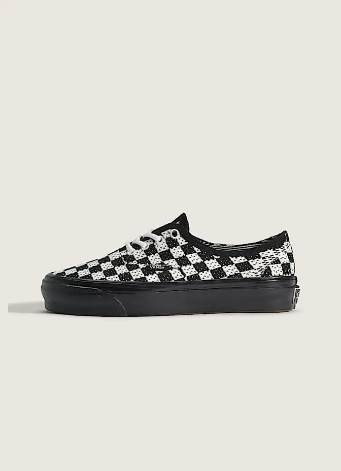 Vans LX Authentic 44 EK “Punk Check Black Marshmallow” (VN000EJC1KP)