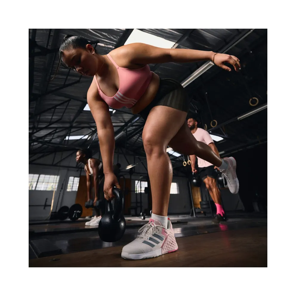 adidas Dropset 3 Chalk White Iron Metallic Semi Pink Spark (ID8635)