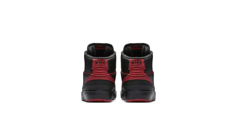 Jordan 2 Retro Alternate 87 (GS) Black/Varsity Red (834276-001)