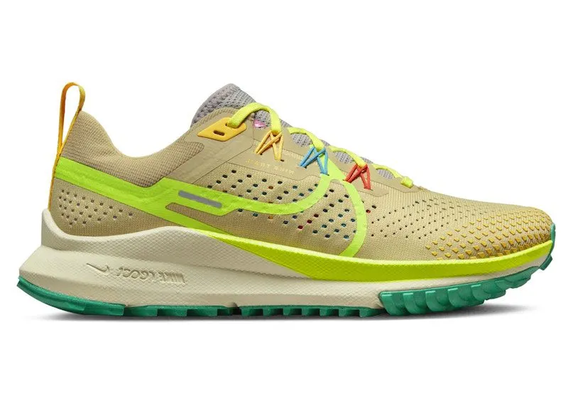 Nike React Pegasus Trail 4 Team Gold Baltic Blue Stadium Green Volt (DJ6159-700)