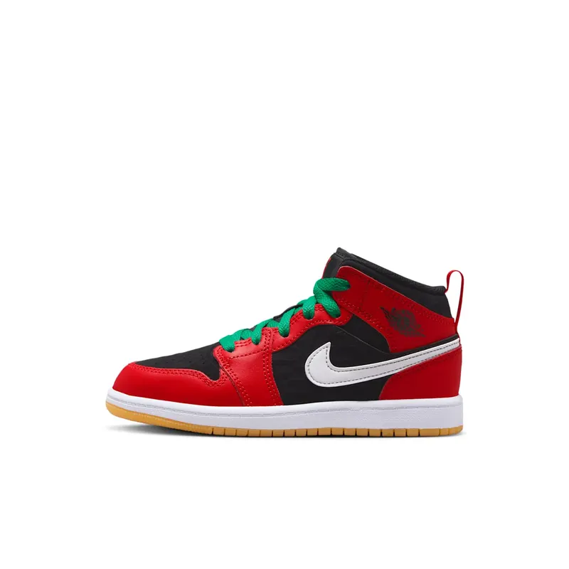 Jordan 1 Mid “Red” (DQ8419-006)