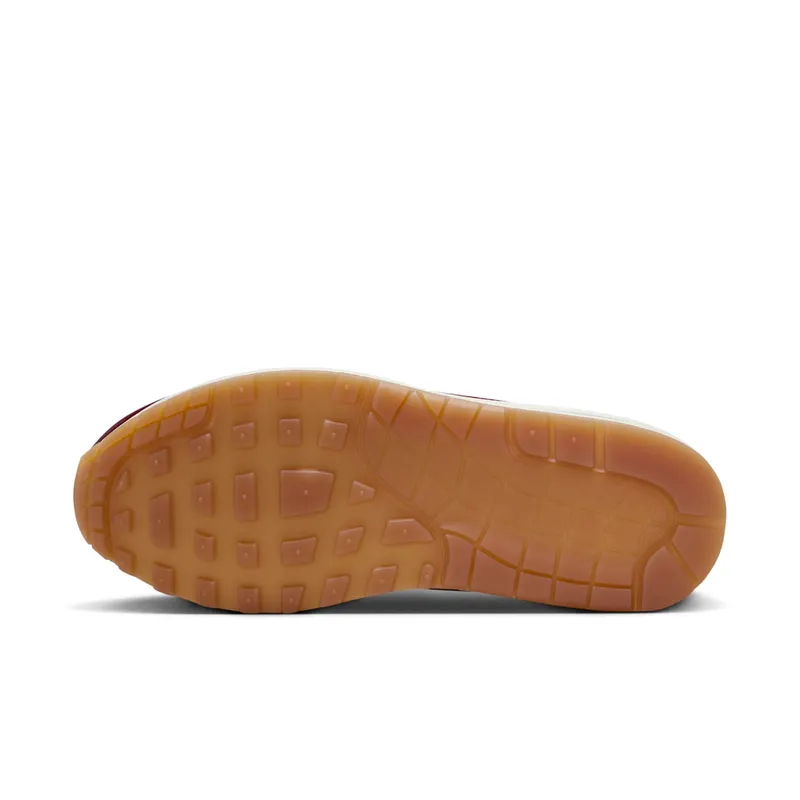 Nike Air Max 1 LX Sail/Sail/Gum Light Brown/Team Red (FJ3169-100)