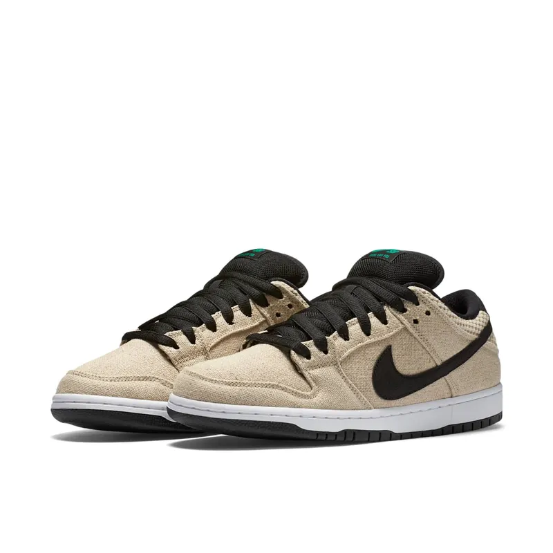 Nike Dunk SB Low 420 Bamboo/White-Challenge Red-Black (313170-206)