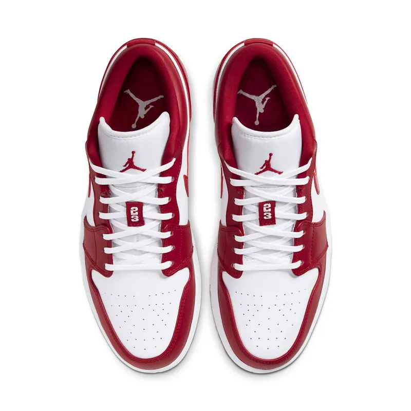Air Jordan Nike AJ 1 Low Gym Red (2020) (553558-611)